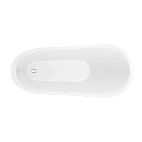 Toreno 1665 Modern Slipper Free Standing Bath Toreno 1665 Modern Slipper Free Standing Bath -Toreno Shop BFRE019 d5 460