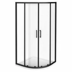 Toreno Matt Black 900 X 900mm Quadrant Shower Enclosure 2 Toreno Matt Black 900 X 900mm Quadrant Shower Enclosure -Toreno Shop BLK9Q2D d2 460
