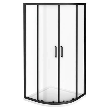 Toreno Matt Black 900 x 900mm Quadrant Shower Enclosure Toreno Matt Black 900 X 900mm Quadrant Shower Enclosure -Toreno Shop BLK9Q2D d2 460