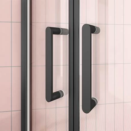 Toreno Matt Black 900 x 900mm Quadrant Shower Enclosure Toreno Matt Black 900 X 900mm Quadrant Shower Enclosure -Toreno Shop BLK9Q2D d3 460