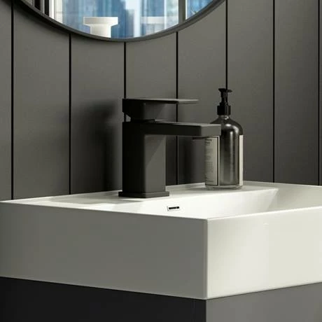 Toreno Modern Black Basin Mono Mixer Tap Toreno Modern Black Basin Mono Mixer Tap -Toreno Shop BLT7132 d1 460