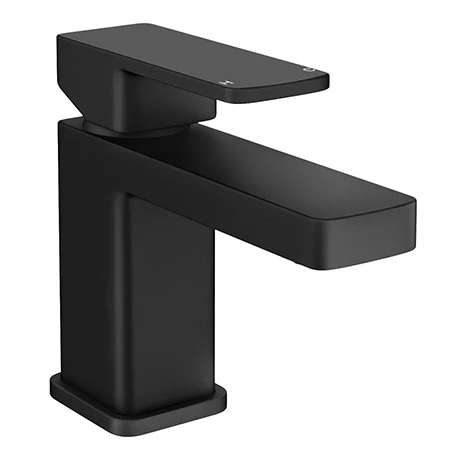 Toreno Modern Black Basin Mono Mixer Tap Toreno Modern Black Basin Mono Mixer Tap -Toreno Shop BLT7132 p1