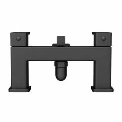 Toreno Modern Black Chrome Bath Shower Mixer Tap Incl. Overhead Rainfall Shower Head 4 Toreno Modern Black Chrome Bath Shower Mixer Tap Incl. Overhead Rainfall Shower Head -Toreno Shop BPT7131SH d4 460