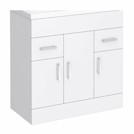 Toreno 800mm Vanity Cabinet (excluding Basin) Toreno 800mm Vanity Cabinet (excluding Basin) -Toreno Shop CAB800 P