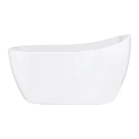 Toreno 1370 Small Modern Slipper Free Standing Bath Toreno 1370 Small Modern Slipper Free Standing Bath -Toreno Shop GD8225 137 n d3 460