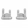 Toreno Wooden Toilet Seat Hinge Pack Chrome