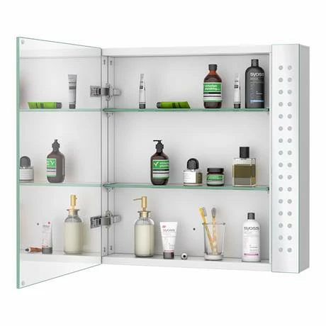 Toreno 650x600mm LED Illuminated Mirror Cabinet inc. Motion Sensor - MIR015 Toreno 650x600mm LED Illuminated Mirror Cabinet Inc. Motion Sensor - MIR015 -Toreno Shop MIR015 detail1 460