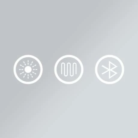 Toreno 1000 x 600mm Landscape LED Back-lit Bluetooth Mirror incl. Touch Sensor + Anti-Fog Toreno 1000 X 600mm Landscape LED Back-lit Bluetooth Mirror Incl. Touch Sensor + Anti-Fog -Toreno Shop MIR026 n d1 460