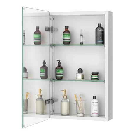 Toreno 500x700mm LED Illuminated Mirror Cabinet Inc. Motion Sensor - MIR038 - Image 2