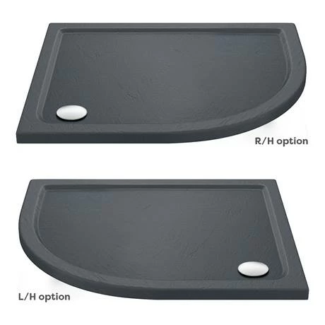 Toreno 900 x 800 Offset Quadrant Shower Enclosure inc. Slate Effect Tray Toreno 900 X 800 Offset Quadrant Shower Enclosure Inc. Slate Effect Tray -Toreno Shop MODQ89S d1 460