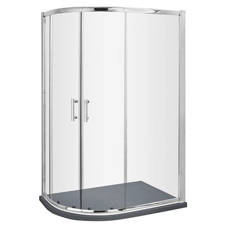 Toreno 900 x 800 Offset Quadrant Shower Enclosure inc. Slate Effect Tray Toreno 900 X 800 Offset Quadrant Shower Enclosure Inc. Slate Effect Tray -Toreno Shop MODQ89S p