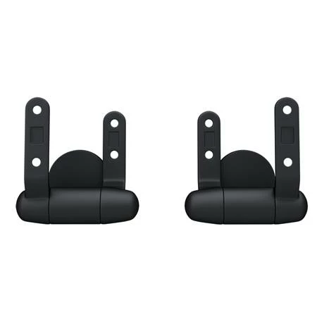 Toreno High Gloss White MDF Bottom Fixing Toilet Seat Matt Black Hinges Toreno High Gloss White MDF Bottom Fixing Toilet Seat Matt Black Hinges -Toreno Shop MSC020 N MB d4 460