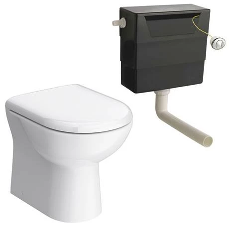 Toreno Light Grey 500x200mm BTW Toilet Unit inc. Cistern + Round Pan Toreno Light Grey 500x200mm BTW Toilet Unit Inc. Cistern + Round Pan -Toreno Shop MVG2BTWWC d1 460