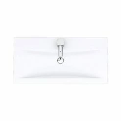 Toreno Basin Unit - 800mm Modern High Gloss White With Mid Edged Basin 6 Toreno Basin Unit - 800mm Modern High Gloss White With Mid Edged Basin -Toreno Shop MVME800 D6 460