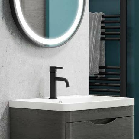 Toreno Matt Black Round Basin Mono Mixer Tap Toreno Matt Black Round Basin Mono Mixer Tap -Toreno Shop TMBBT d1 460