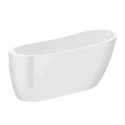 Toreno 1665 Modern Slipper Free Standing Bath 2 Toreno 1665 Modern Slipper Free Standing Bath -Toreno Shop Turin 1665 Modern Slipper Free Standing Bath d2 460