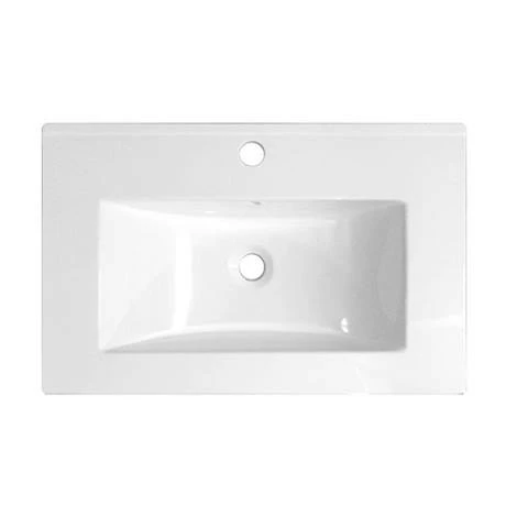 Toreno Gloss White Vanity Unit Suite + Single Ended Bath (3 Bath Size Options) - Image 3