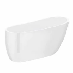 Toreno 1520 Small Modern Slipper Free Standing Bath 3 Toreno 1520 Small Modern Slipper Free Standing Bath -Toreno Shop Turin Small Modern Slipper Free Standing Bath d2 460