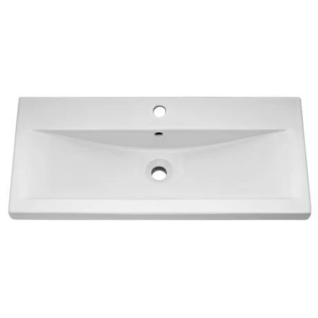 Toreno Basin Unit - 800mm Modern High Gloss White with Mid Edged Basin Toreno Basin Unit - 800mm Modern High Gloss White With Mid Edged Basin -Toreno Shop VTNB800 d1 460